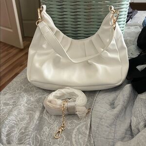 Elegant White Women's Bag